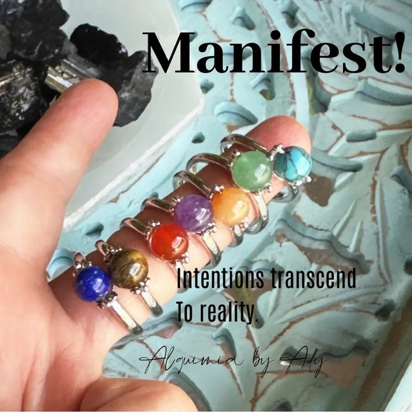 Green jade silver Victorian ring/wealth and good luck healing crystal - Picture 3 of 7